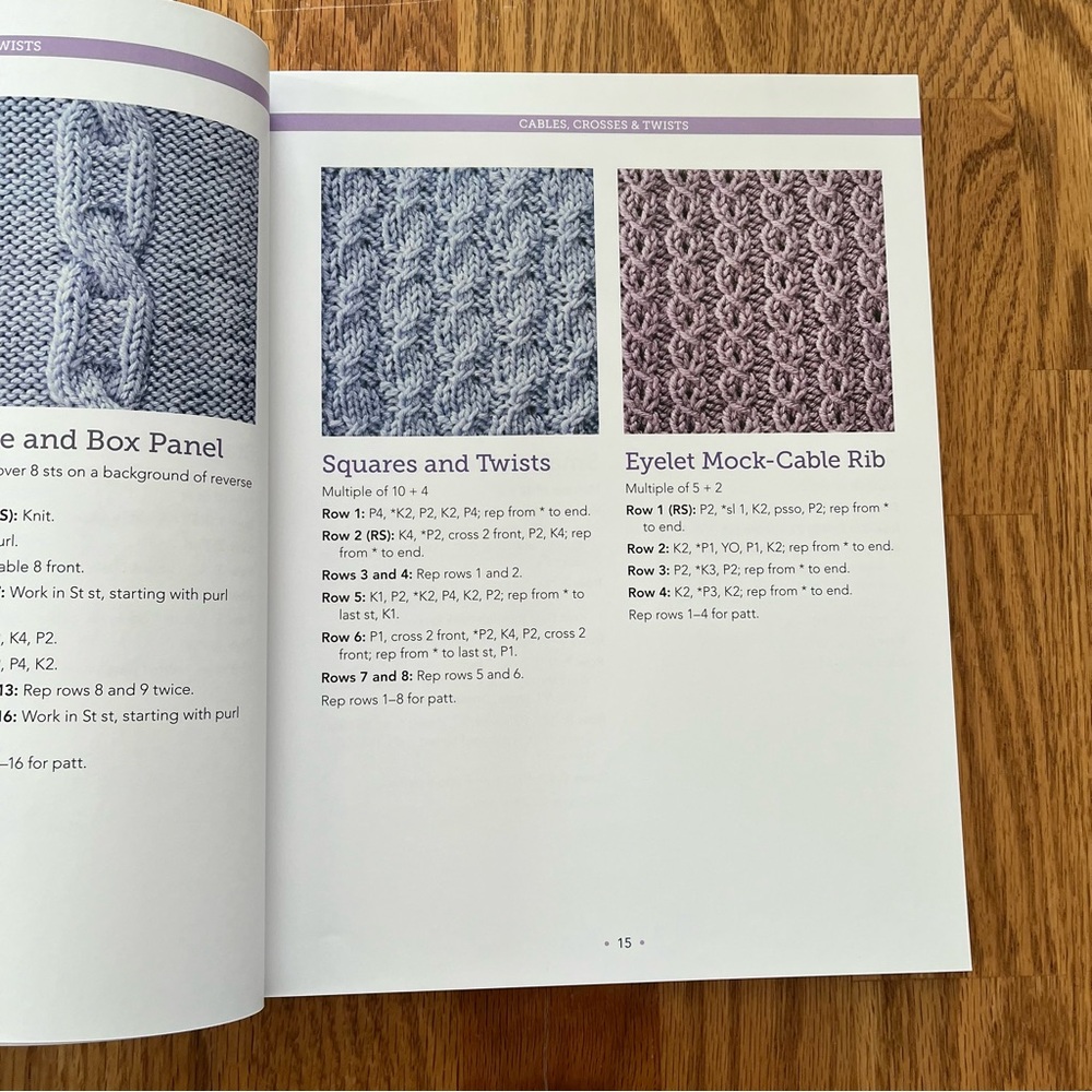 NWT "The Big Book of Knit Stitches" Comprehensive Pattern Book - Picture 10 of 16